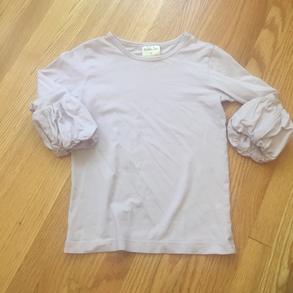 Matilda Jane Lilac Puffer Shirt
